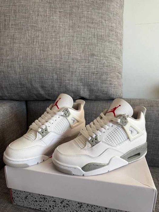 WhiteOreo Buty Jordan_4_Retro Trampki. Roz.41