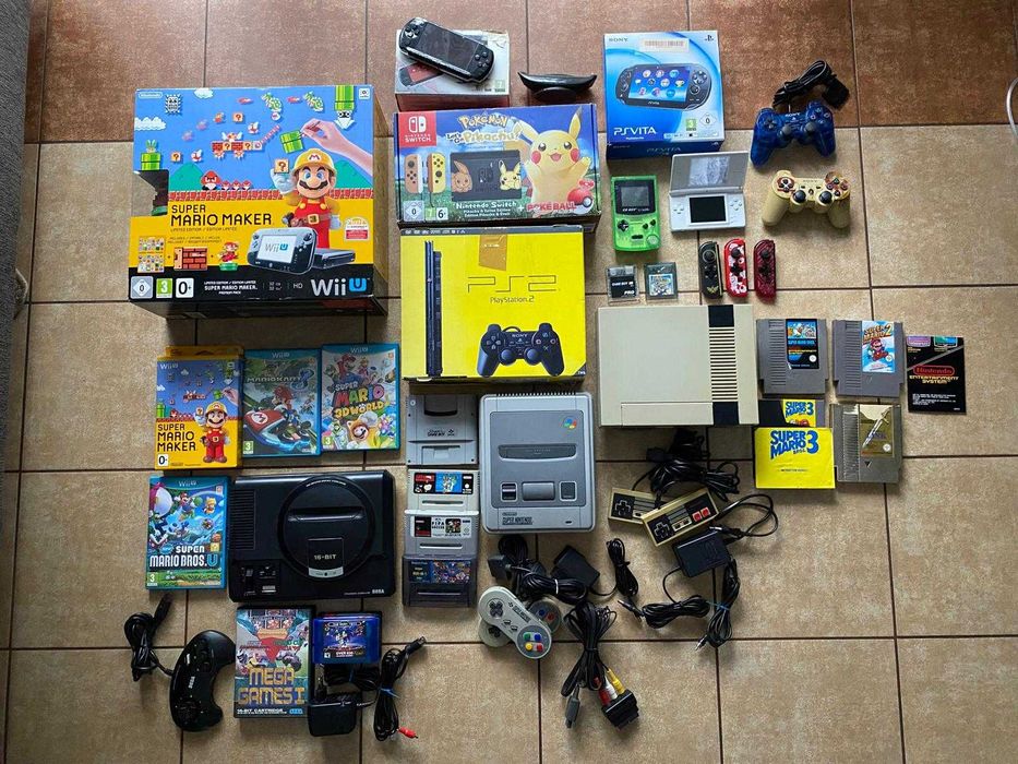 Konsole: PlayStation, Nintendo, SEGA, gry i akcesoria