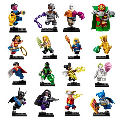 Minifigures Lego, фігурки, DC super heroes, Batman movie 2, Simpsons.