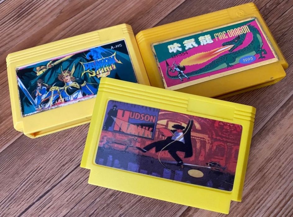 Dendy (Steepler): Batman, Zen Ninja, Contra, Gremlins, Dracula, Alien3