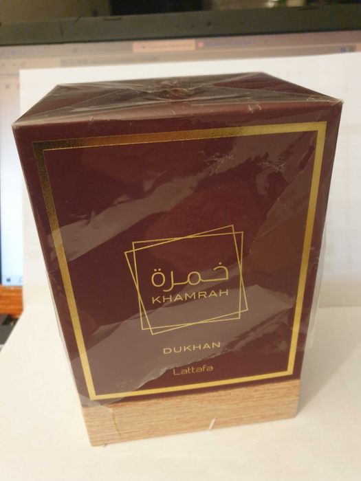 Lattafa Khamrah Dukhan 100 ml uszkodzona folia