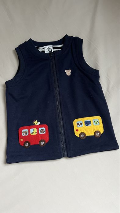 Жилетка темно-синя дитяча