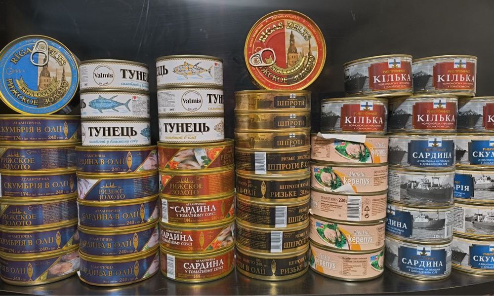 Консерви Рибні /Шпроти\Тунець\Сардина\Кілька\Лосось\Печінка\Бички
