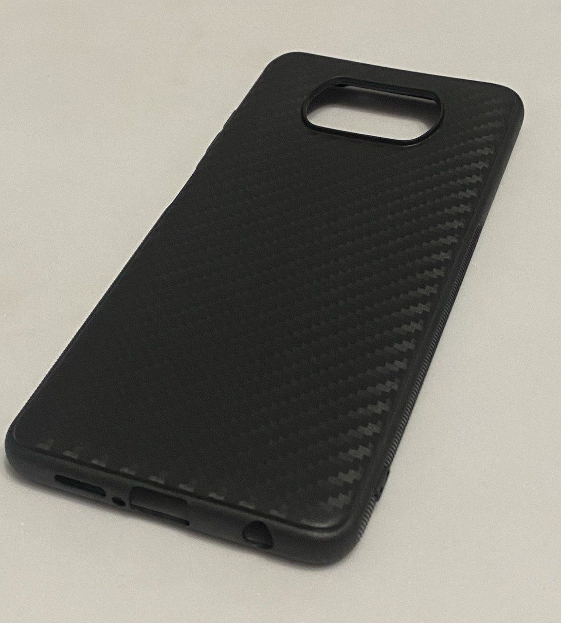 Чехол Xiaomi Poco X3 / Poco X3 Pro Carbon Протиударний Захисний