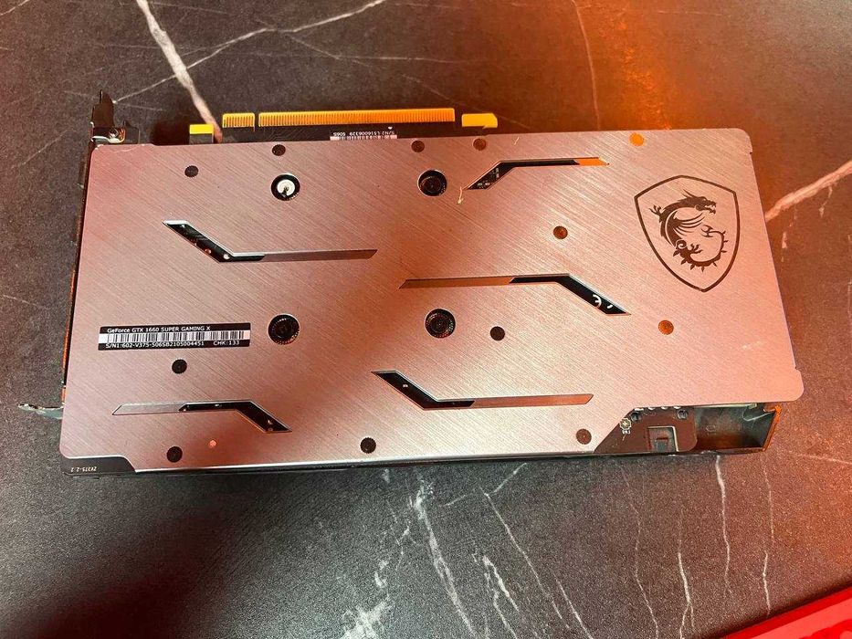 Видеокарта - MSI GeForce GTX 1660 SUPER GAMING X 6Gb