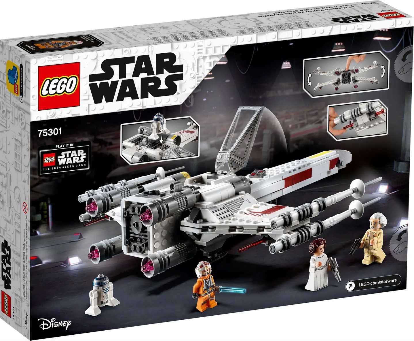 LEGO 75301 Star Wars  |  Myśliwiec X-Wing Luke’a Skywalkera  |  NOWY!