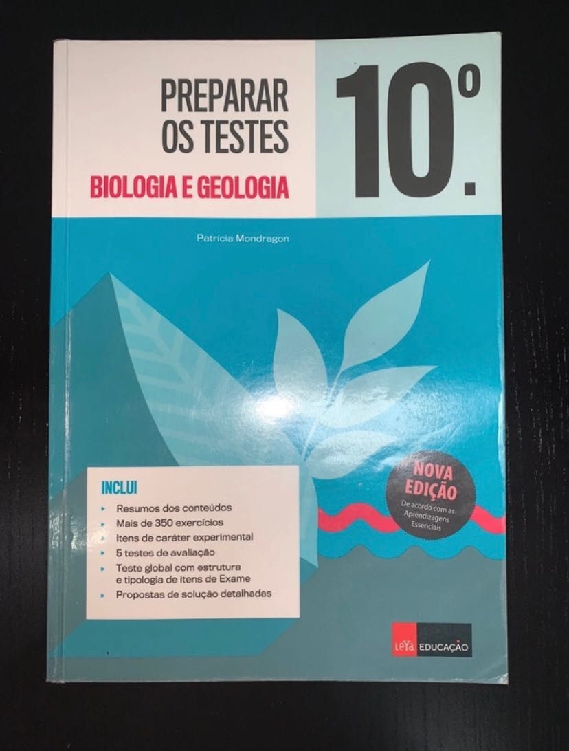 Livro “Preparar os testes biologia e geologia 10 ano”