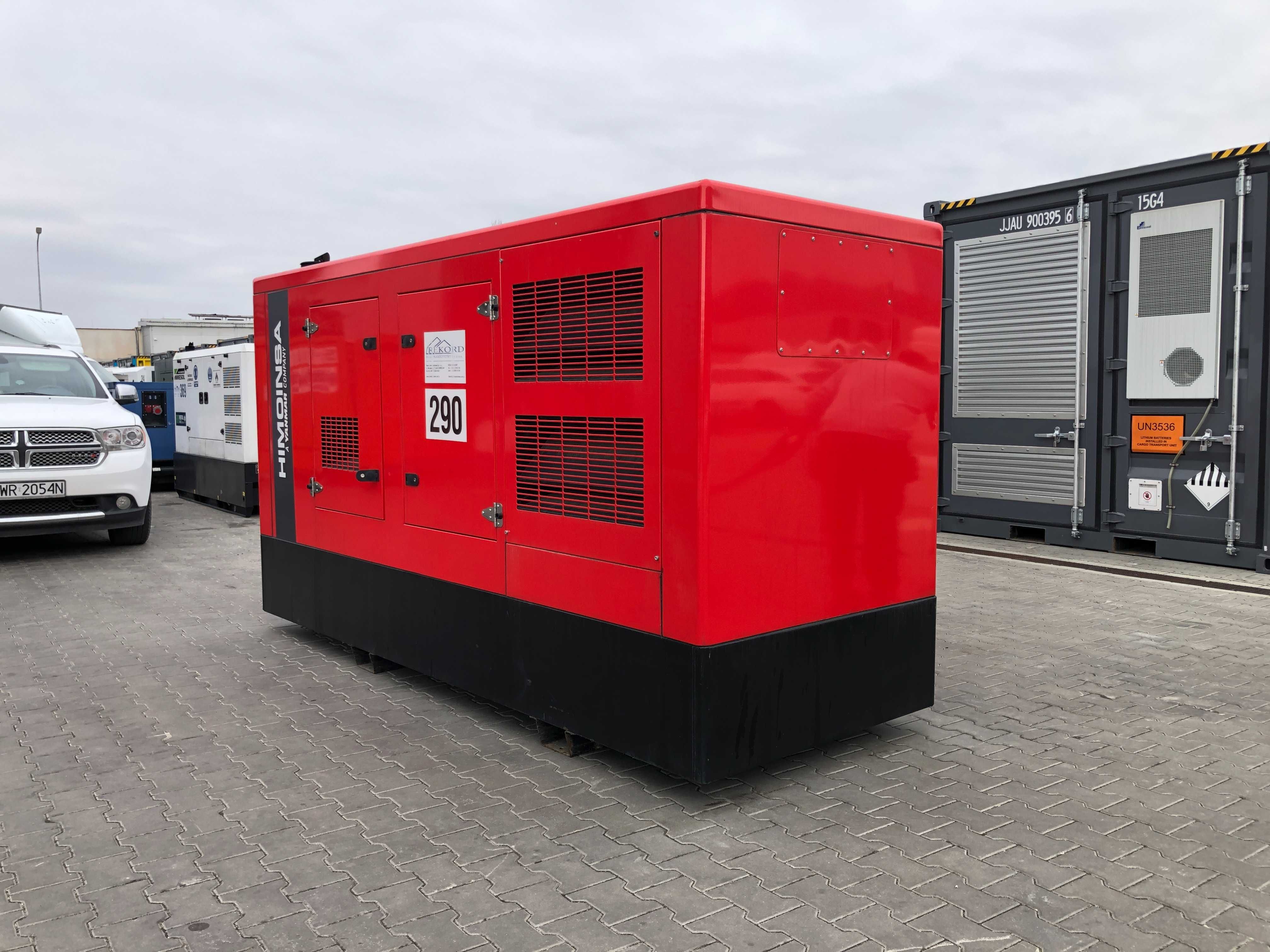 Agregaty HIMOINSA nr 292/ model HFW 185 T5 INS/ 182kva/ 146kw -64 tys