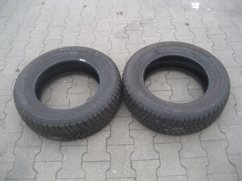 dacia duster opony 2szt.barum polaris 3 215x65x16 98h 2014r zima