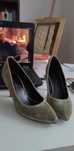 Buty obcasy glam vintage drobinki 80s 90s y2k bal ślub retro