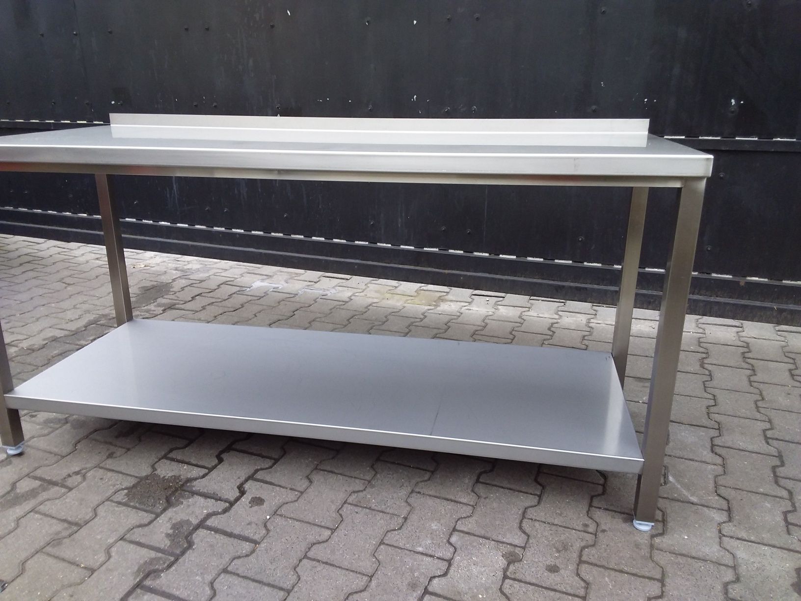 Stół gastronomiczny 70x160cm nierdzewny solidny spawany gruby wysyłka