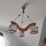 Lampa wiszący pokój mieszkanie