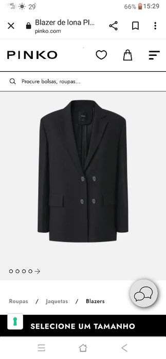 Blazer PINKO senhora novo com etiqueta tamanho L
