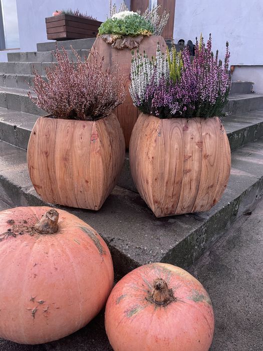 Donice drewniane impregnowane