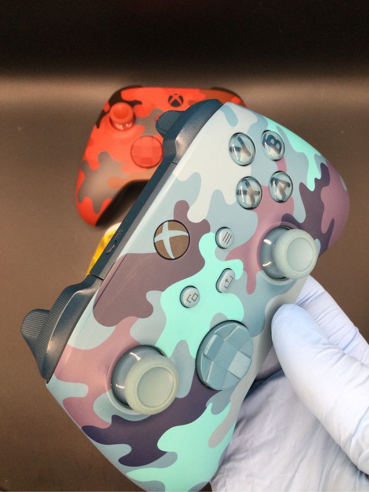 Джойстики джойстик Xbox One series x Mineral Camo,Aqua