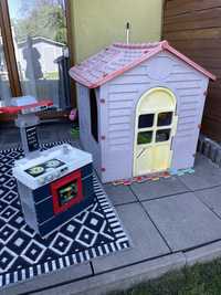 Domek ogrodowy dzieciecy i kuchnia