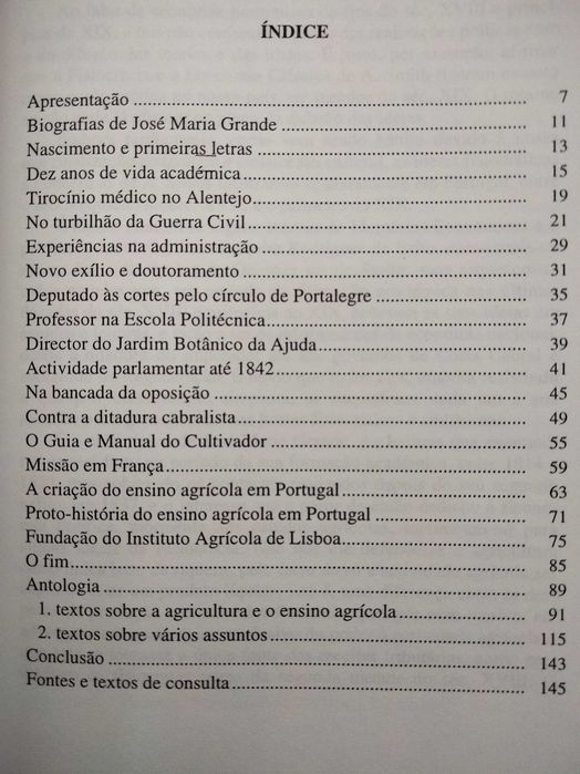 José Maria Grande, Figura Nacional do Liberalismo - J. M. dos S. Conde