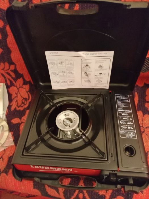 Fogareiro portátil a gás marca Alemã