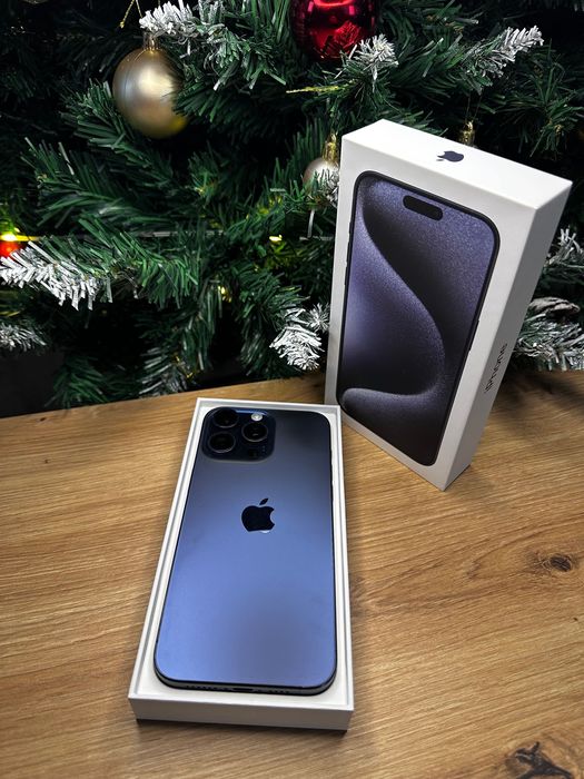 iPhone Blue Titanium[15 Pro Max/256GB] — оригінал із Німеччини