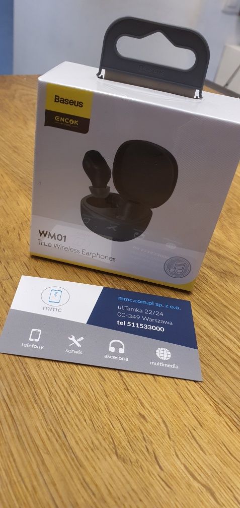 Baseus Encok WM01 bluetooth słuchawki nowe - Tamka 22/24