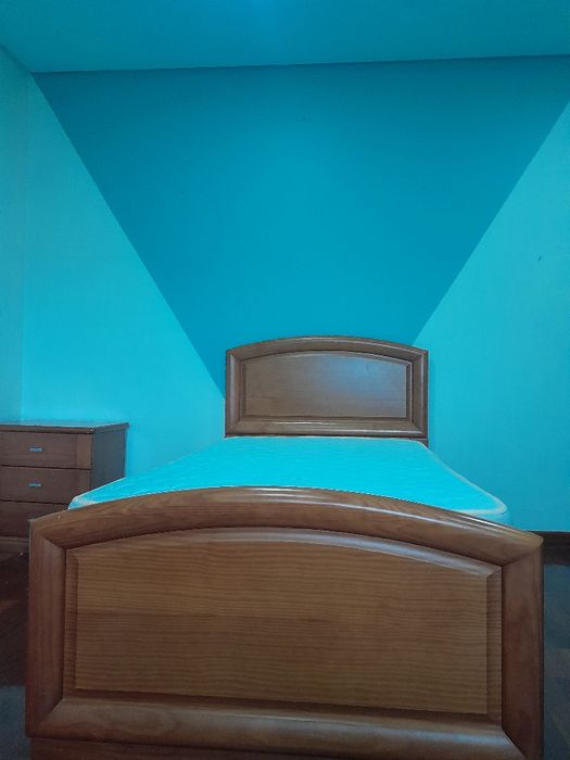 cama solteiro + colchão