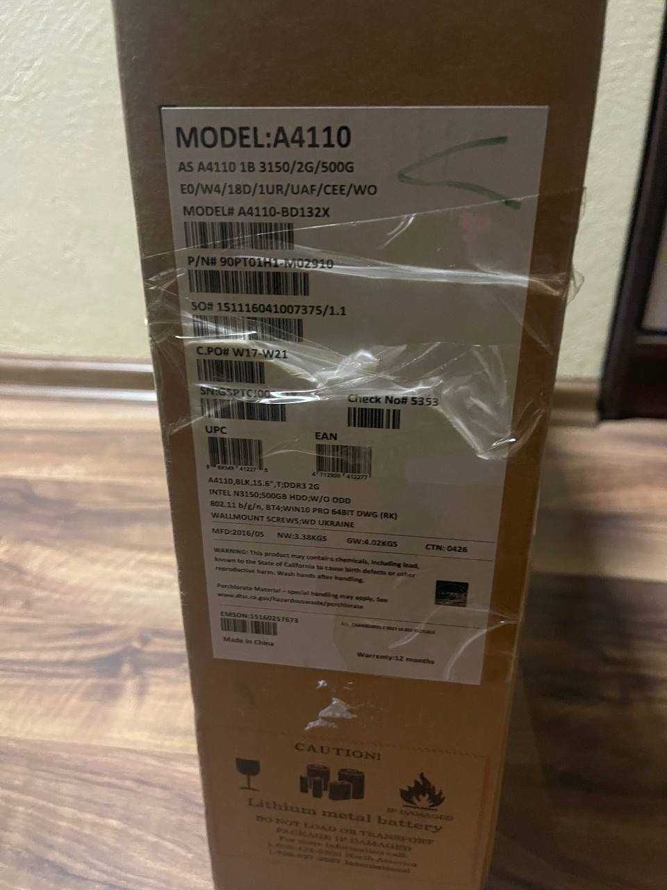 Комп'ютер Моноблок ASUS A4110 (A4110-BD033M)