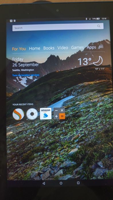 Amazon kindle fire 10 64Gb
