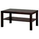 Mesa de centro preta IKEA