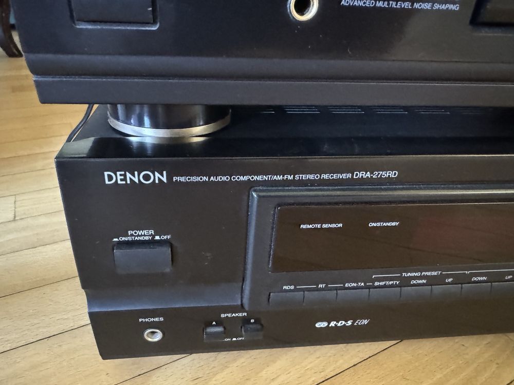 Zestaw audio Denon – CD DCD-335 + Amplituner DRA-275RD