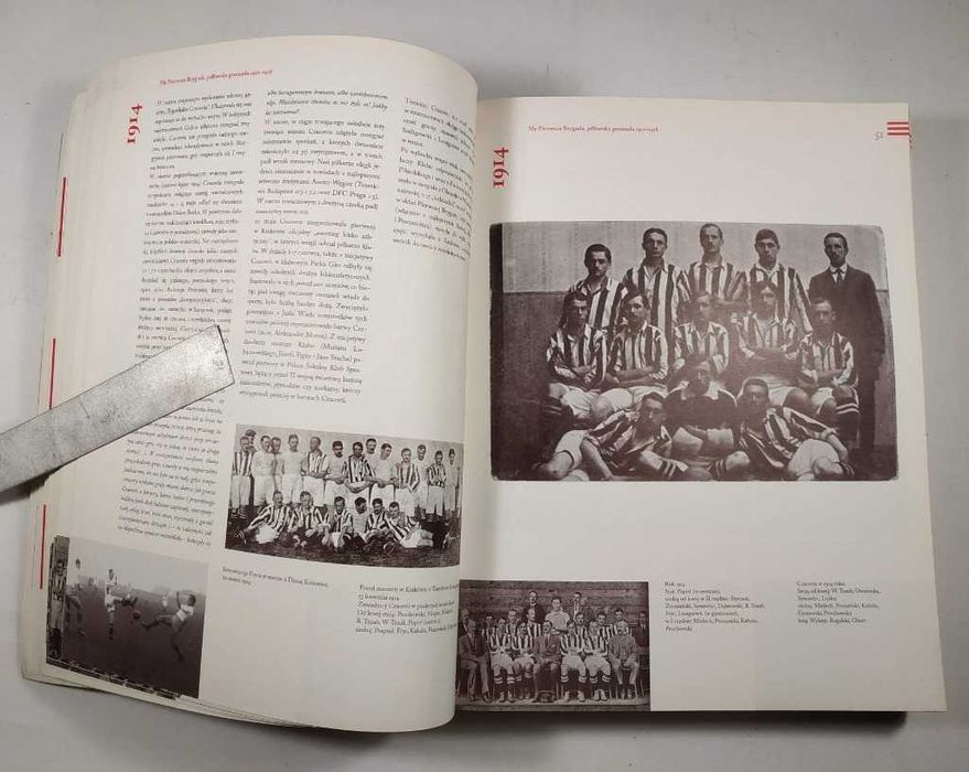 Książka CRACOVIA Kraków - DEDYKACJA - 2006 - Jubileusz sport klub