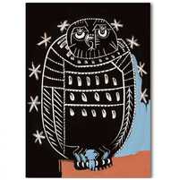sowa, P.Picasso, plakat 50x70