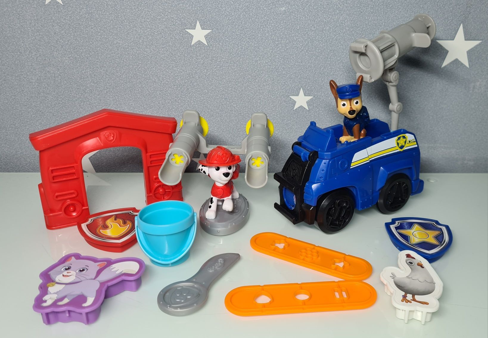 Ciastolina Play-doh, Psi Patrol, Chase, Marshall
