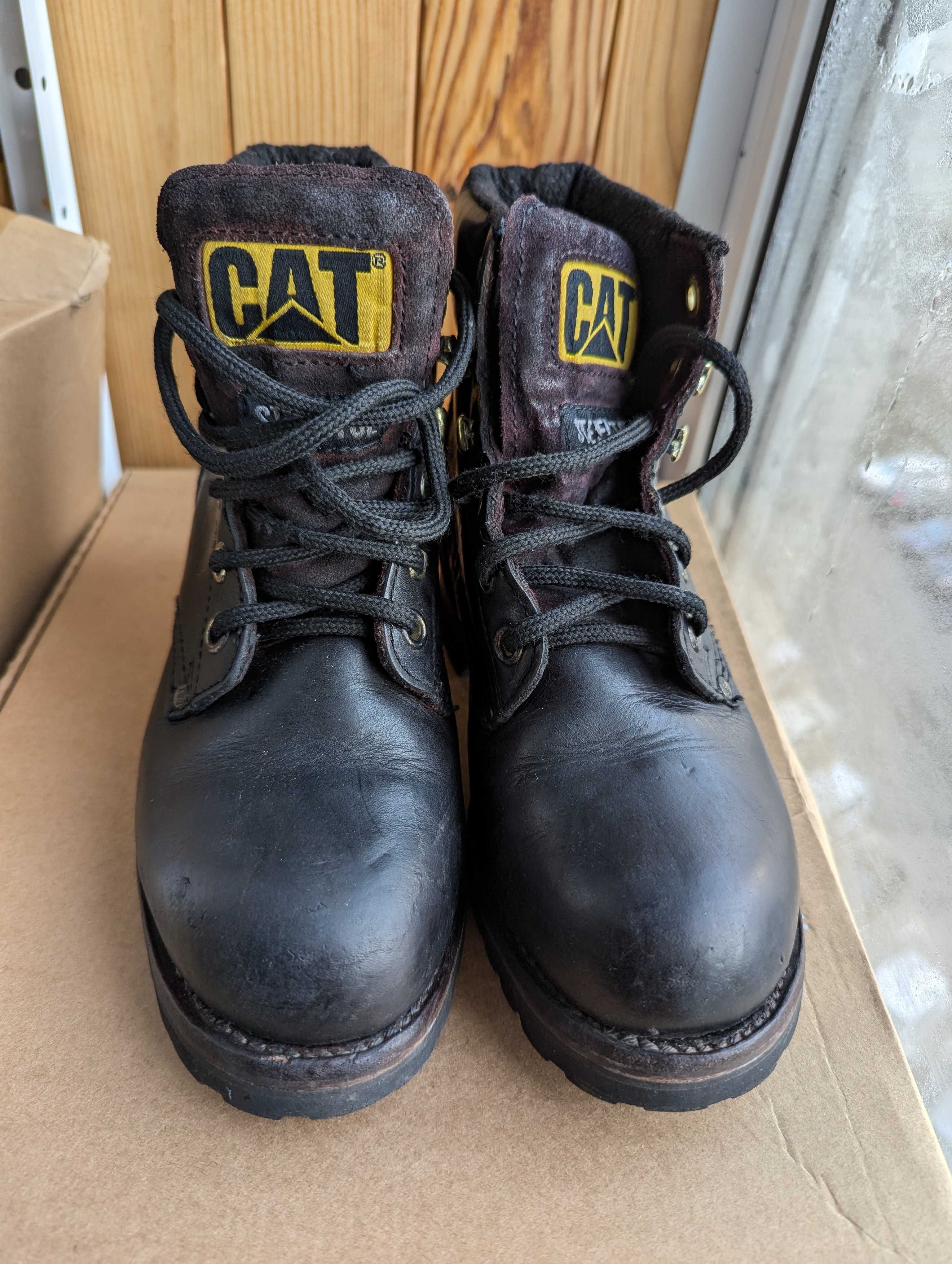 Caterpillar 38 розмір CAT черевики шкіряні оригінал ботинки