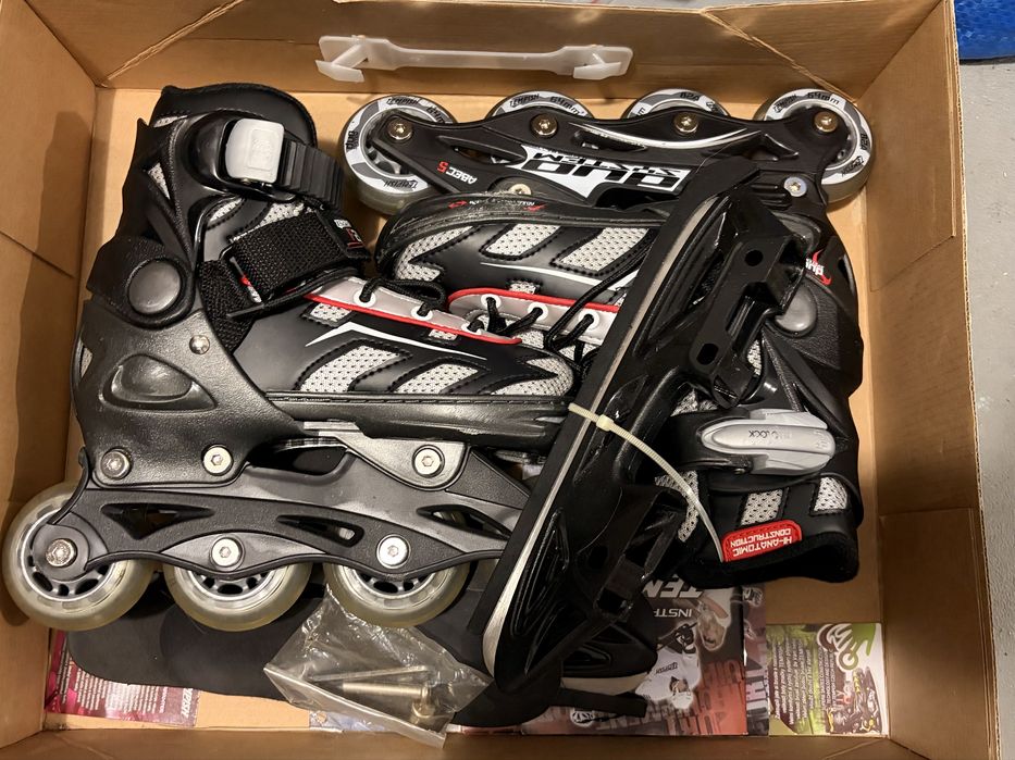 Łyżwy i Rolki 2 w 1  roz. 29-32- ochraniacze