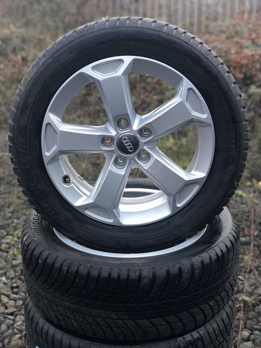 Audi r17 215/55/17 bridgestone q2 a3, a4 passat skoda