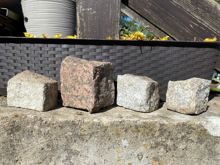 Kostka granitowa używana 1 tona super cena 100 zł tona jak leci