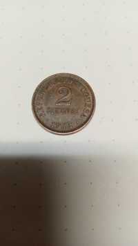 2 centavos de 1918