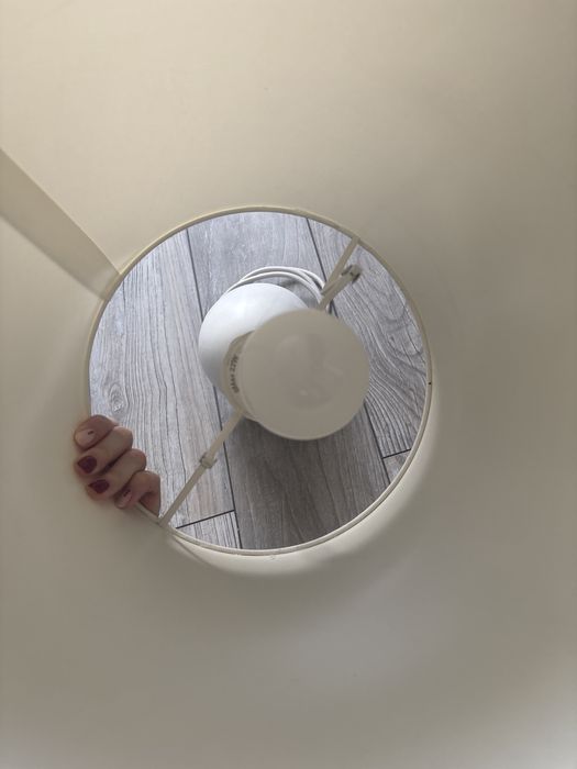 Lampa biała ikea