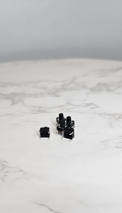 WŁĄCZNIK przycisk Mikroswitch 6mm 6x6 h8 switch przycisk Zestaw 5szt