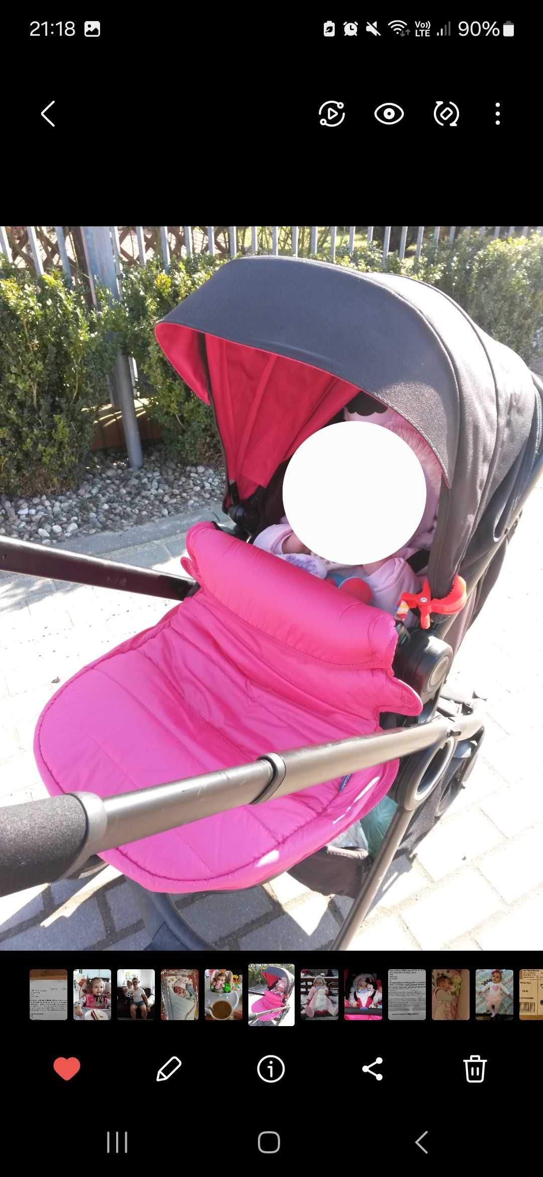 Wózek chicco urban 3w1