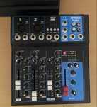 Аудіо мікшер YAMAHA Mixer MG-04BT 4 канальний