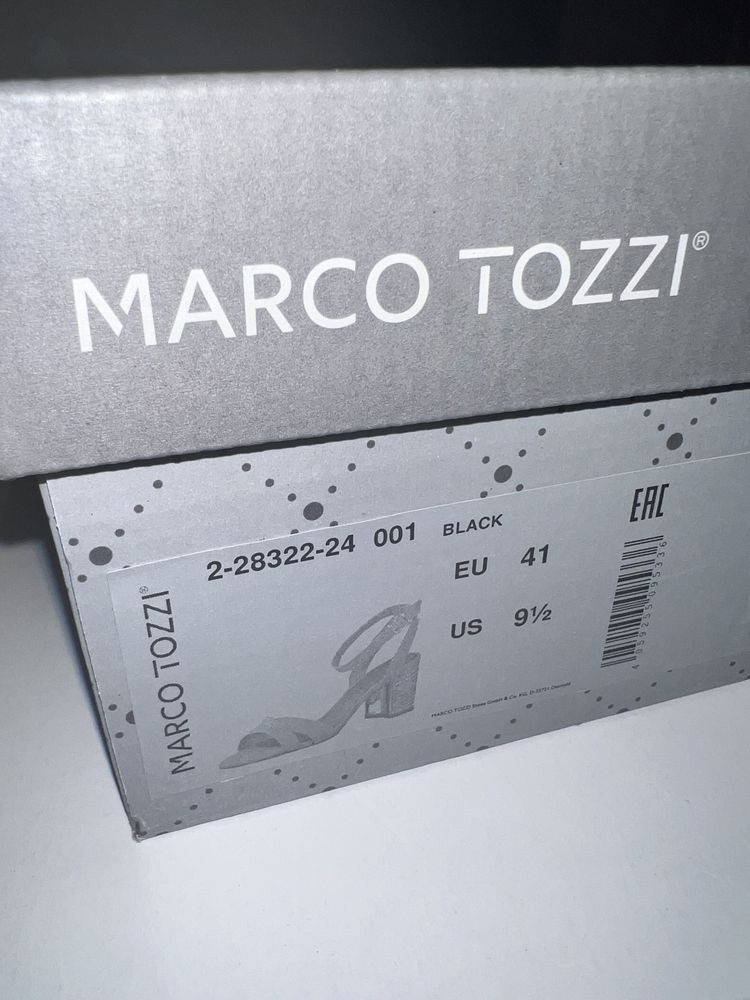 Marco Tozzi Sandały na koturnie