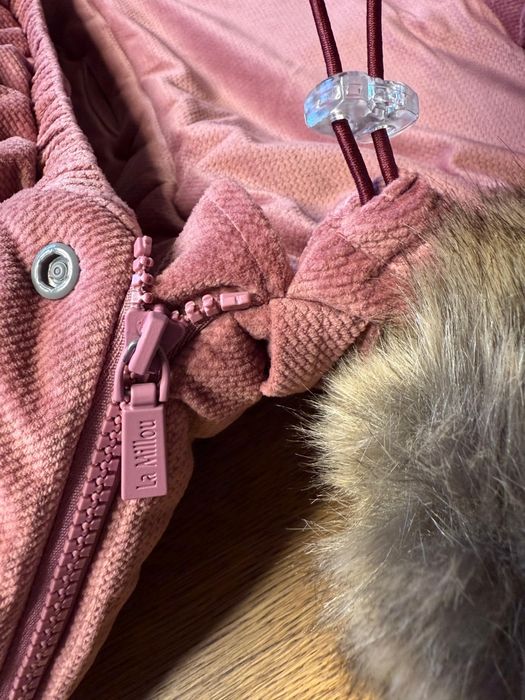 La Millou Śpiworek Do Wózka Aspen Combo Velvet Collection Mulberry
