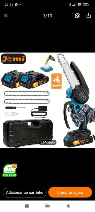 Mini Motosserra portátil