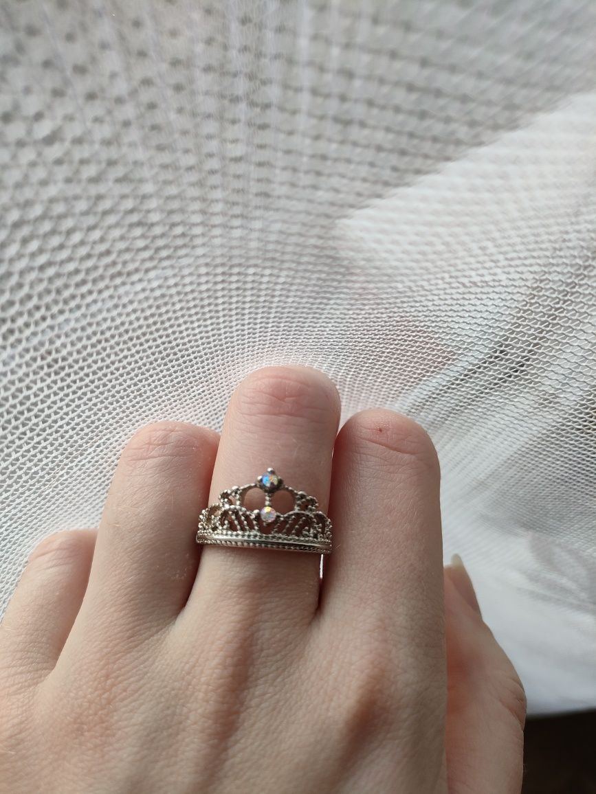 Pierścionek korona pierścionek w kształcie korony crown ring