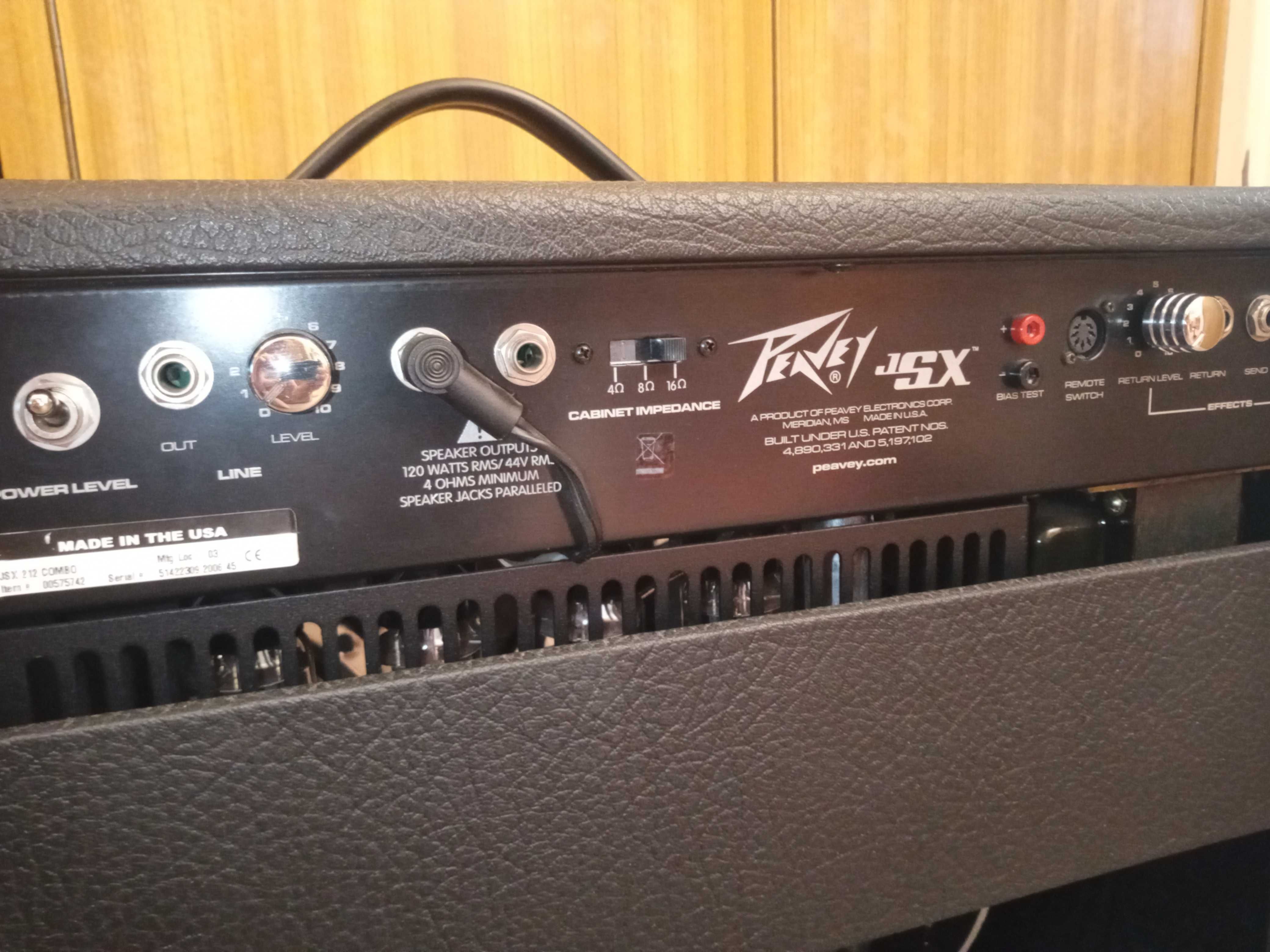 Piec/Peavey JSX 212 Combo Gitarowe Pełna Lampa