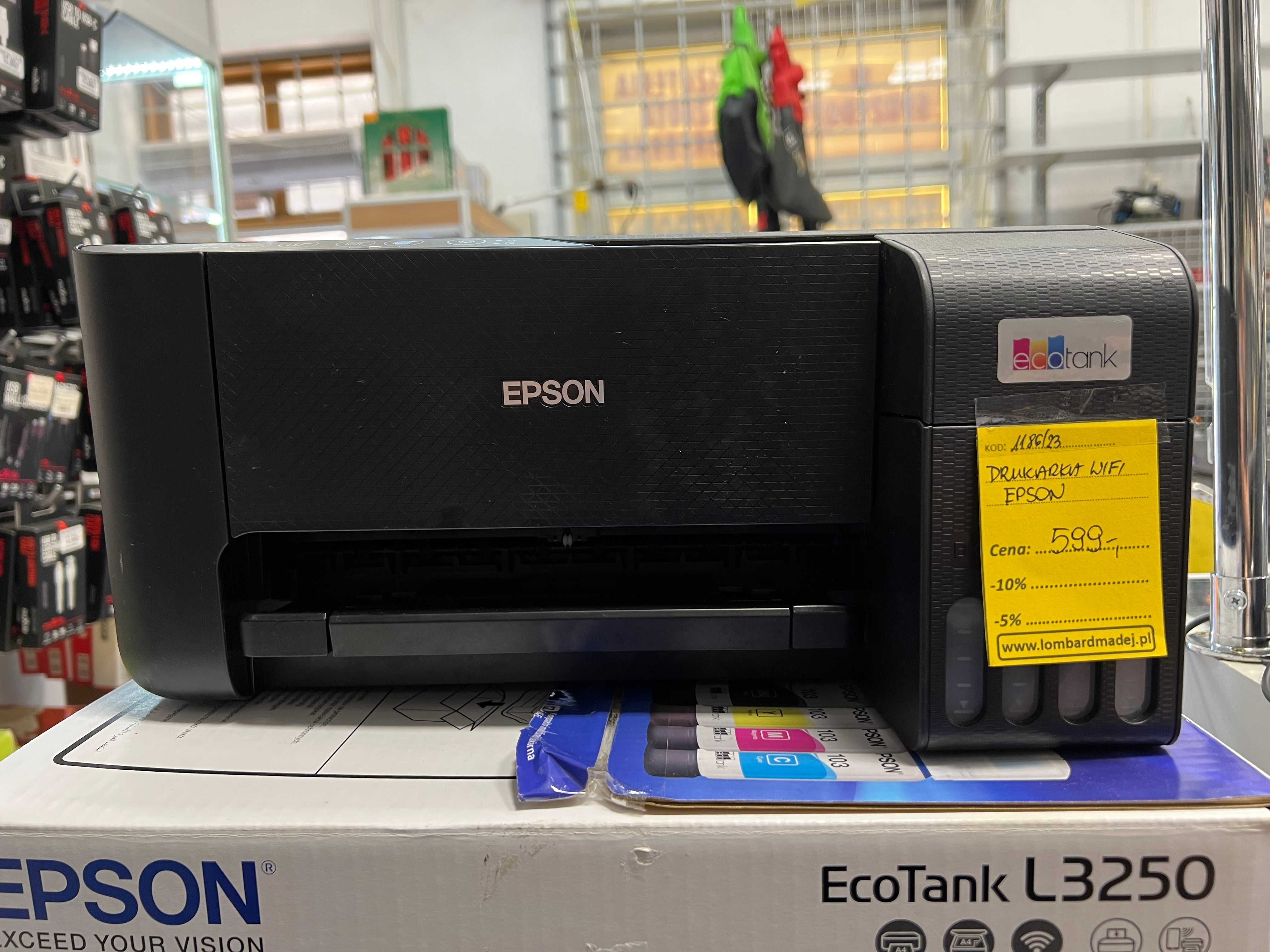 Urządzenie Wielofunkcyjne Drukarka Skaner Epson L3250 WiFi