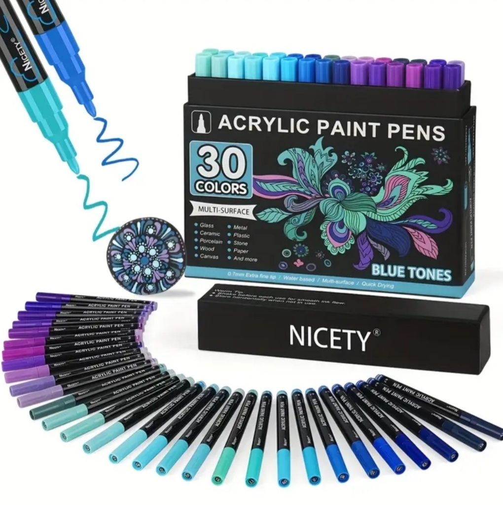 Проф. акрилові маркери Nicety 30