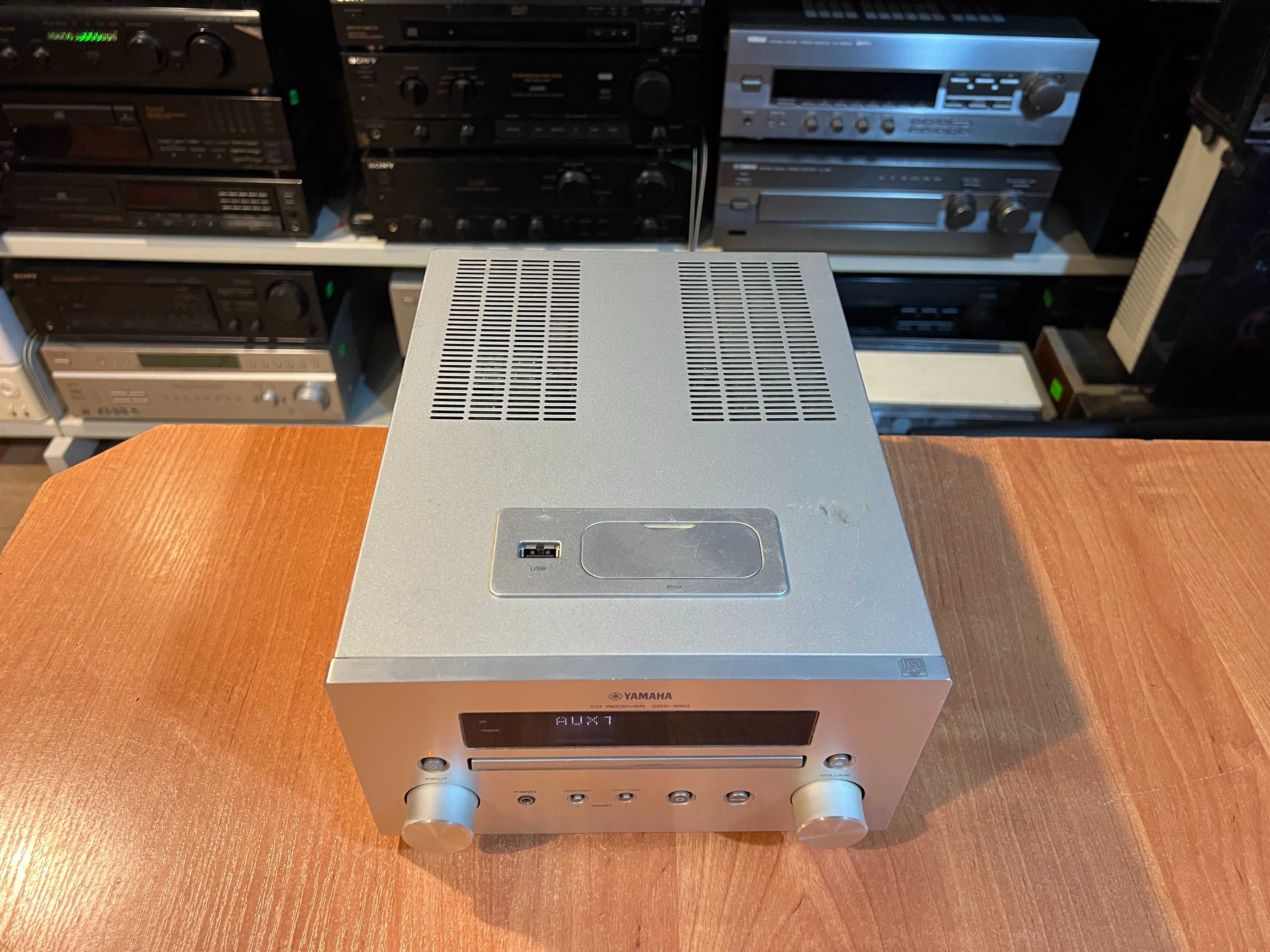 Amplituner/Wieża Yamaha CRX-550 Audio Room