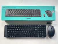 zestaw klawiatura i mysz logitech mk220 qwerty czarny opis